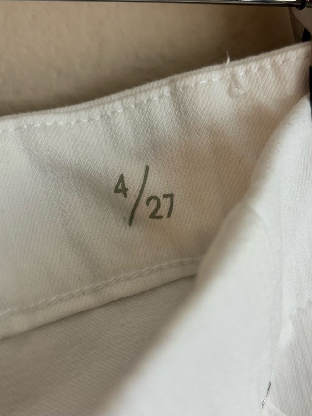 Liverpool Los Angeles The Keeper Boyfriend White Jeans Size 4 - Picture 4 of 7